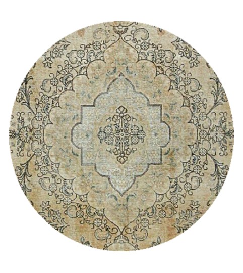 Tappeto Vintage Rotondo 180x180 cm