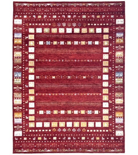 Tappeto Gabbeh Moderno misto seta 240x170 cm